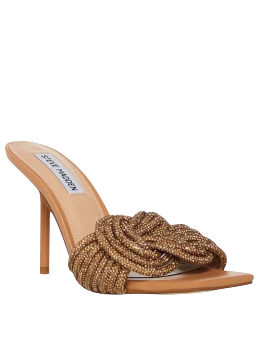 NEW Steve Madden Applaud Rhinestone Sandal Size 7.5
